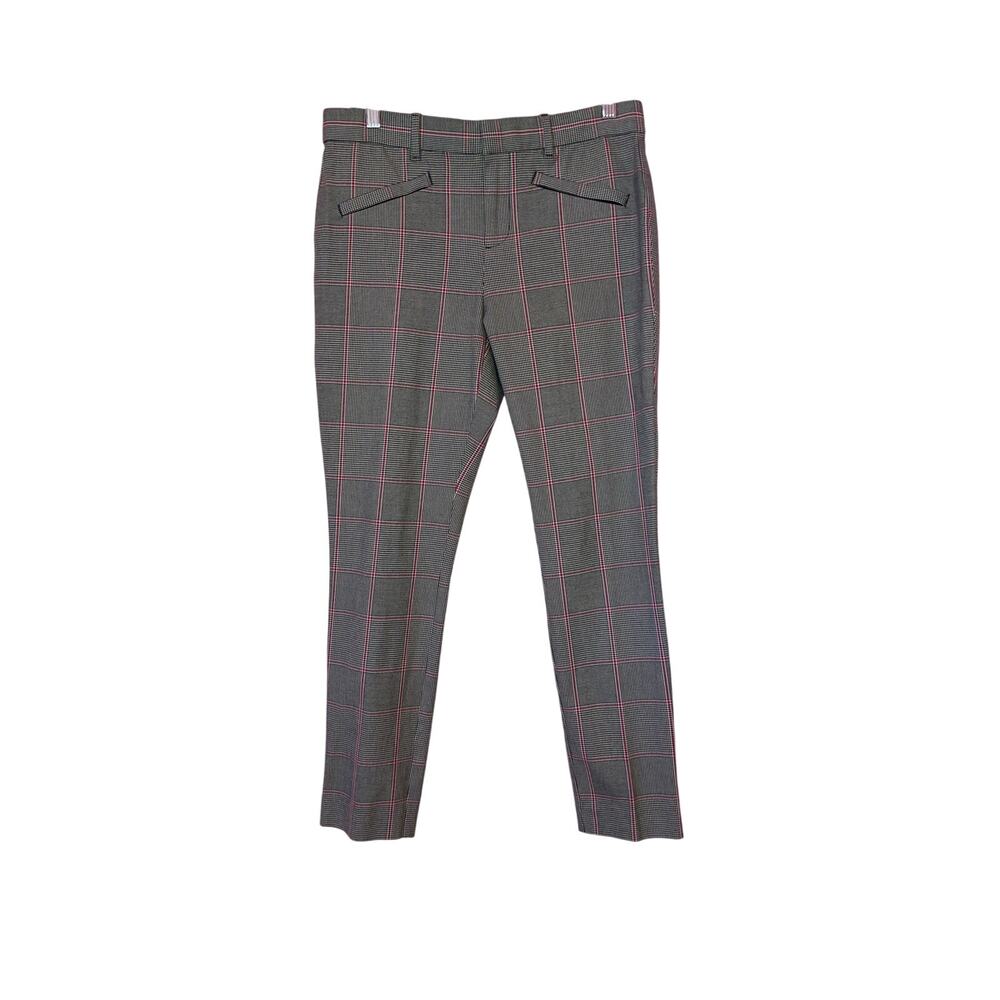 Gap Houndstooth Plaid Signature Skinny Ankle Pants Size 8